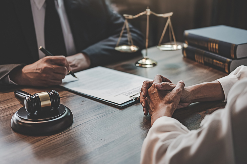 Judge,Gavel,With,Justice,Lawyers,Having,Team,Meeting,At,Law Michigan Slip and Fall Lawyer | Keilen Law PPC